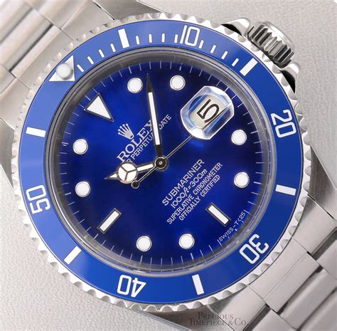 rolex preis blau|rolex submariner taucher.